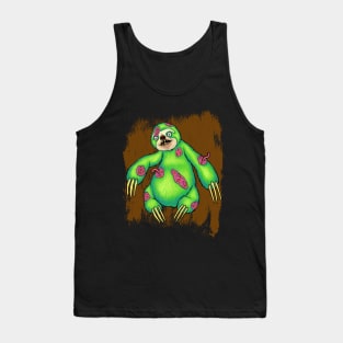 Zombie Sloth Tank Top